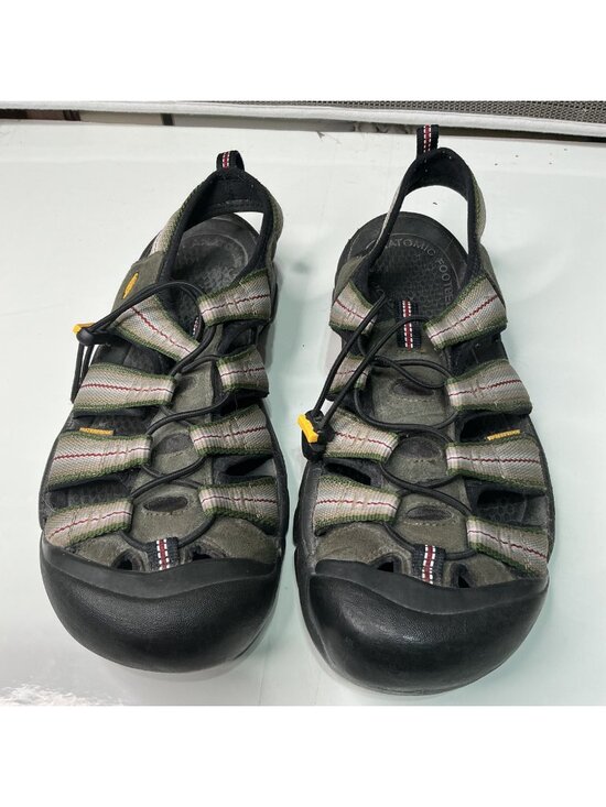 Keen Newport H2 Men\'s Waterproof Athletic Sandals Size 12 Hiking Green Black